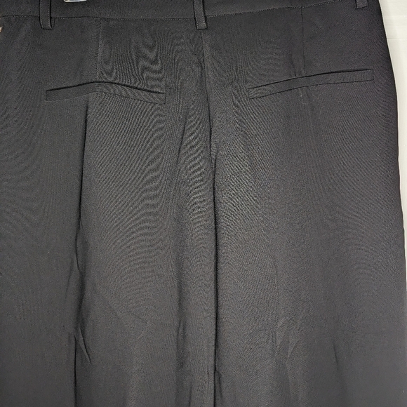 NWT Good American Wide Leg Bonded Trousers Size 14 - Picture 4 of 6